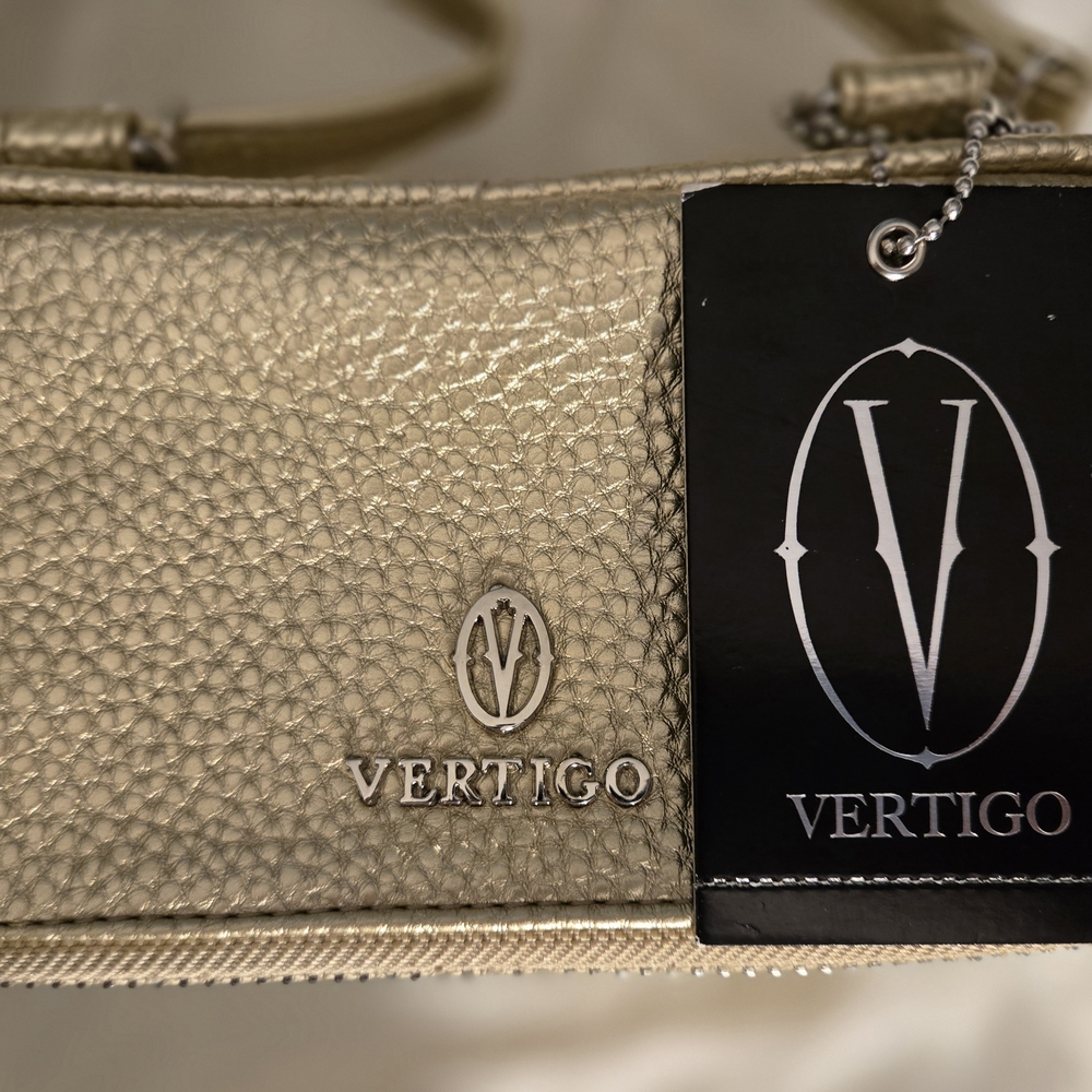 Gold Textured Women's Bag